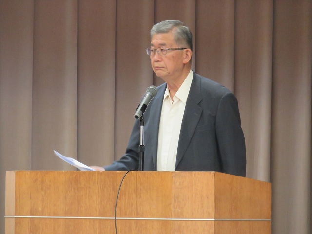 議事進行【米倉会長】 | 第5回通常総会を開催 2015/07/06 | 広島県コンクリート診断士会