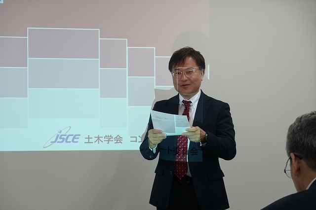 司会進行：江良和徳氏　 | 2019/12/11　第41回定例会 | 広島県コンクリート診断士会