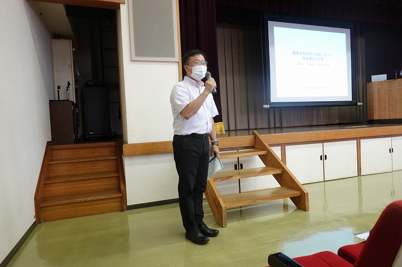 司会進行　江良和徳氏　 | 2022/08/19　第49回定例会を開催いたしました。 | 広島県コンクリート診断士会