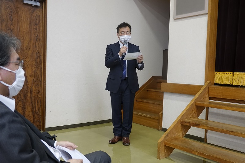 司会：江良理事 | 2022/10/11　第50回定例会を開催いたしました。　 | 広島県コンクリート診断士会