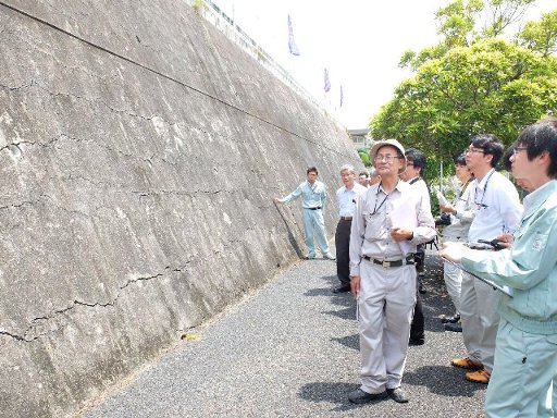 現地研修会を開催 | 広島県コンクリート診断士会